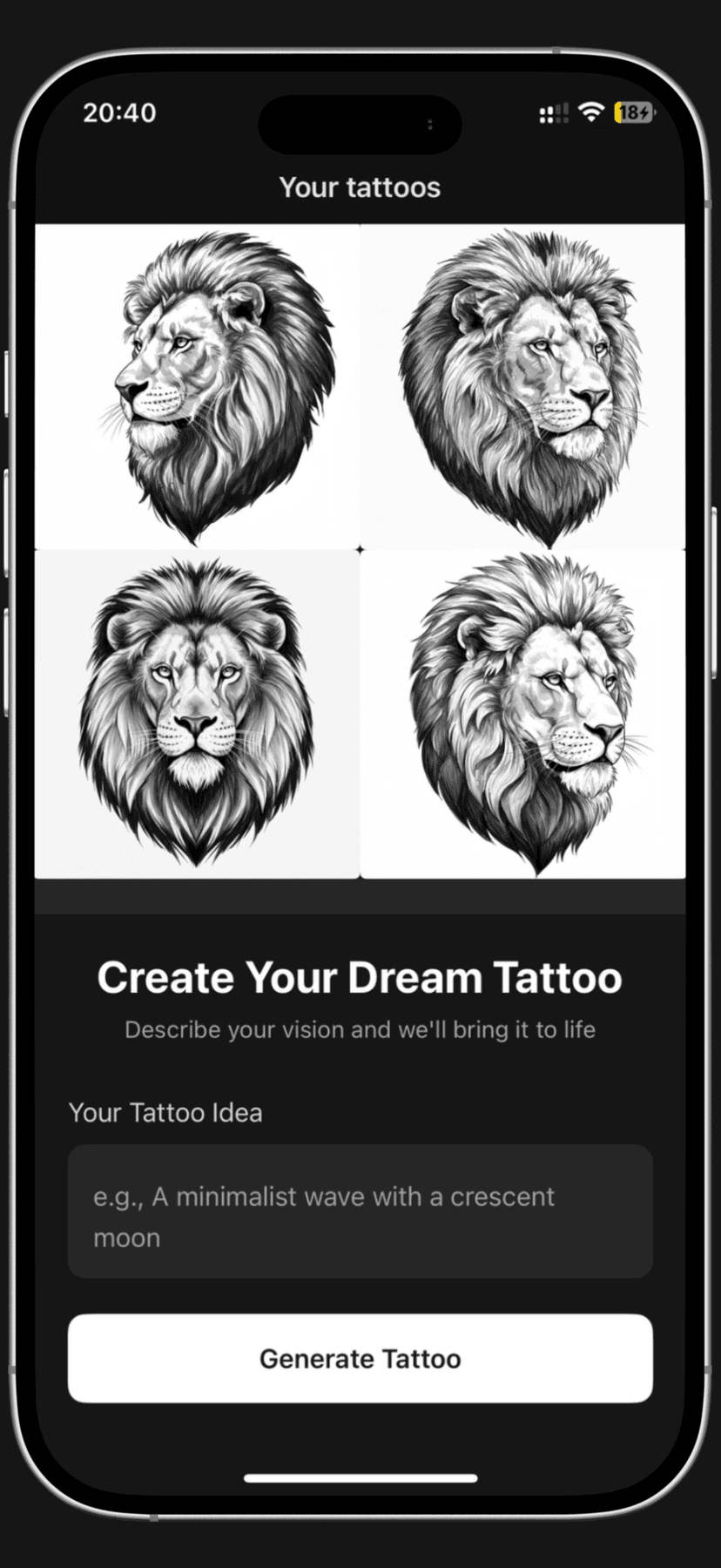 Tattoo Stencil Maker: inkr screenshot 2