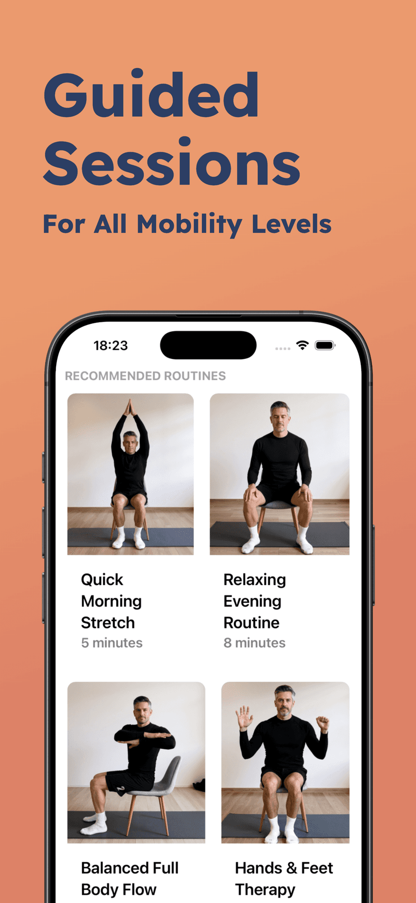 Chair Yoga for Seniors: ZenFit screenshot 3